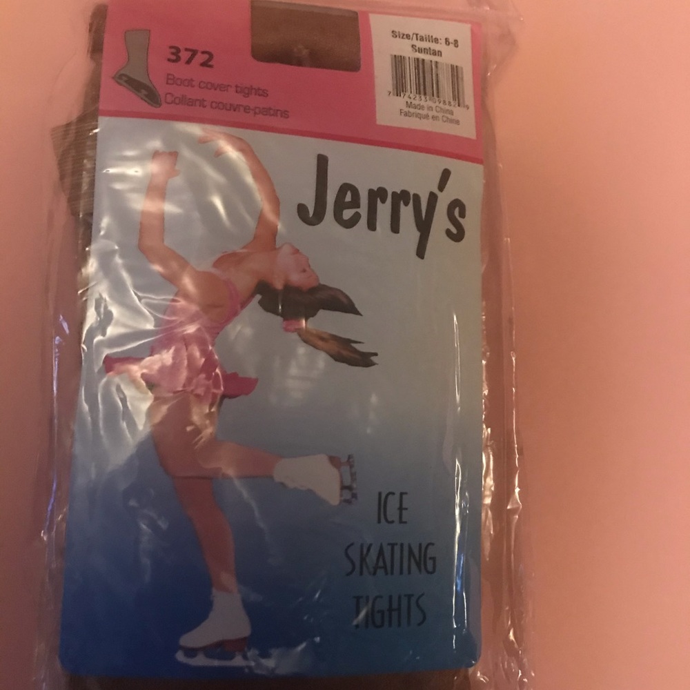 Jerry’s Boot cover ice skating tights (size 6-8)